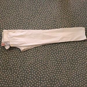 White Mossimo Straight leg pants